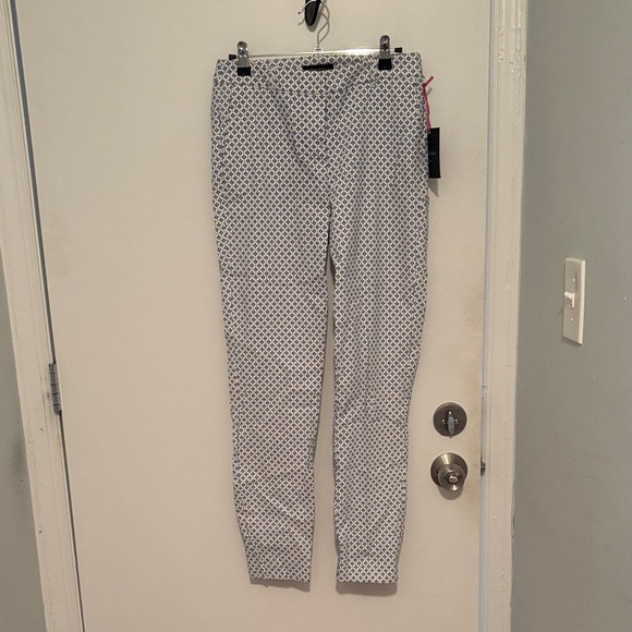 Cynthia Rowley Pants - Cynthia Rowley Black and White Patterned Pantsuit
